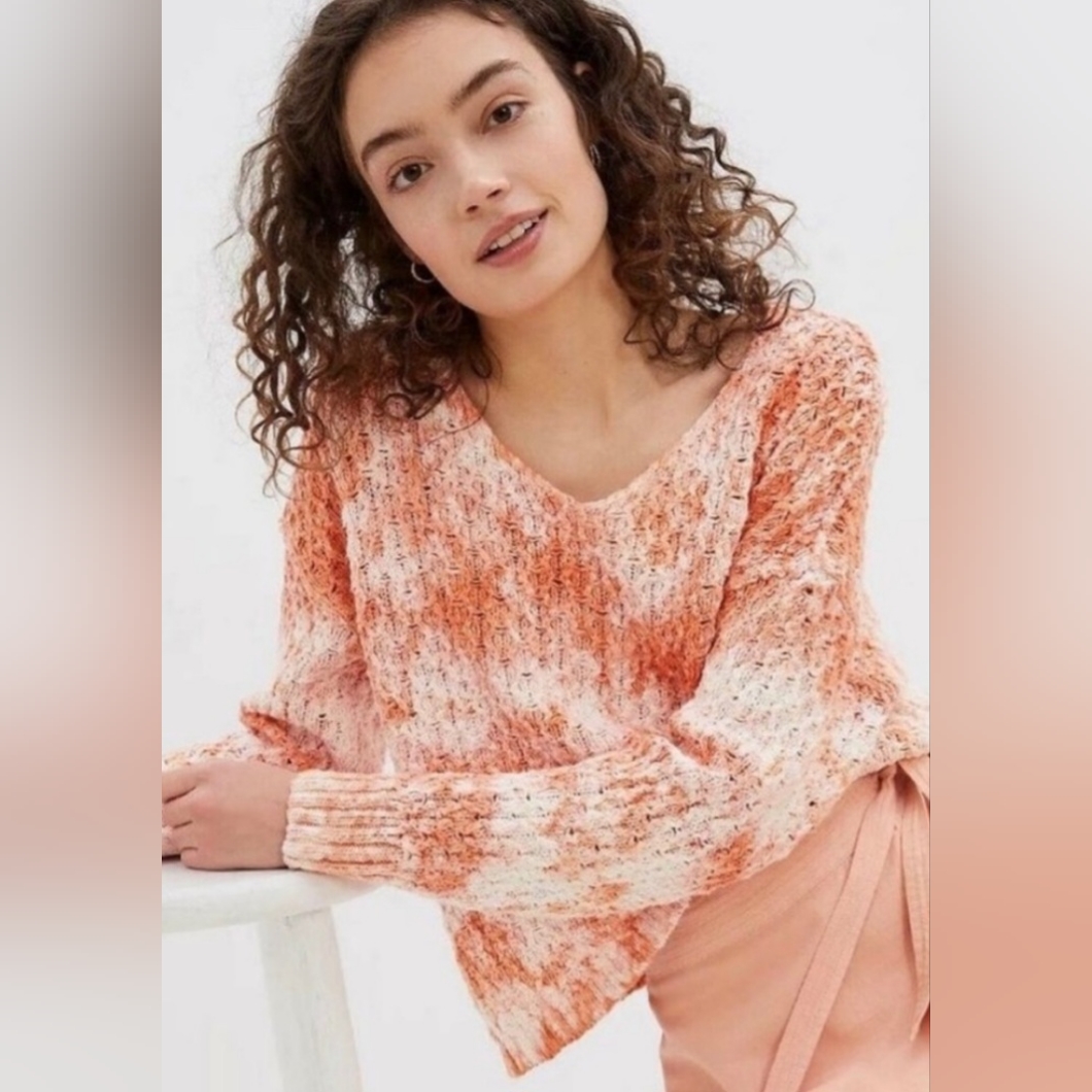 Anthropologie X Pilcro Christian V-Neck Sweater